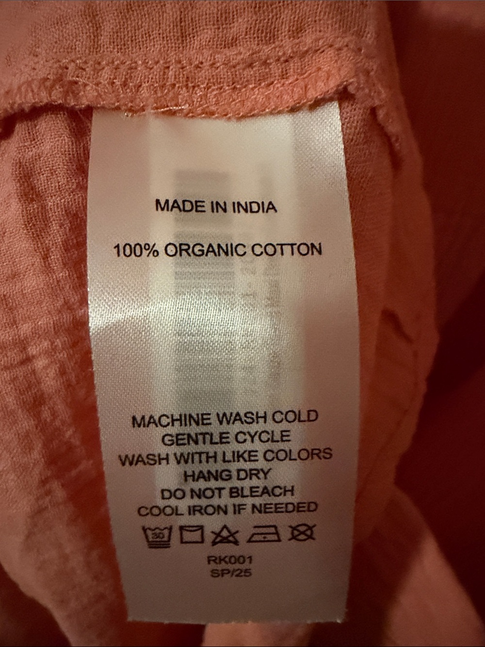 Quince 100% Organic Cotton Gauze Tiered Maxi Dress Size XL - Picture 7 of 7
